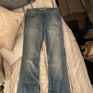 Joes light washed flare jeans vintage